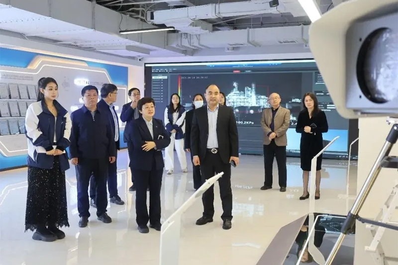 农工党郑州市委会主委、市政府副市长、市党外知识分子联谊会会长李凤芝一行莅临雷神研究院调研指导